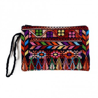 Bethlehem Clutch with Crocheted Strap 